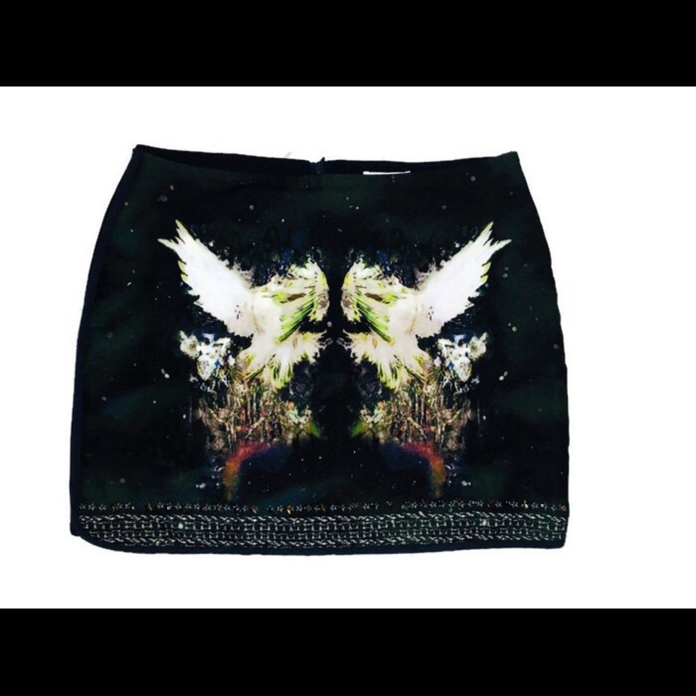 BECAUSE mini skirt